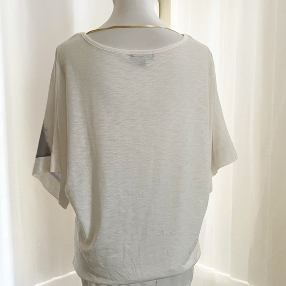 Democracy Women's Size Small 
Oversized Short Sleeve T-Shirt - Picture 4 of 11